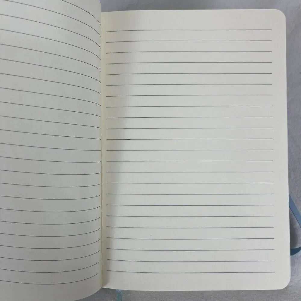 Van Gogh Pixel Art Lined Paper Notebook 5.5” x 8.25” 196 Pages